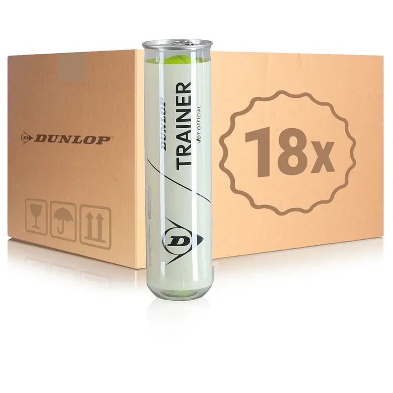 18 tubes de 4 Dunlop Trainer VDT