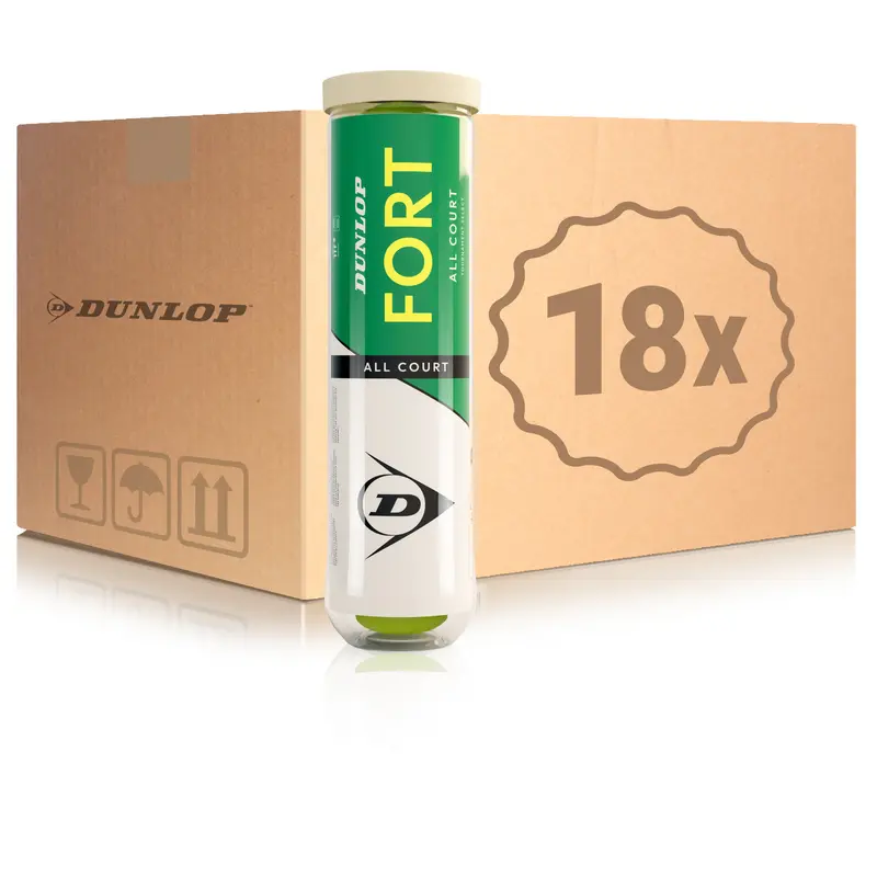 18 tubes de 4 Fort All Court