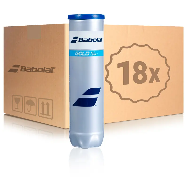 18 tubes de 4 Gold All Court X 4 En carton