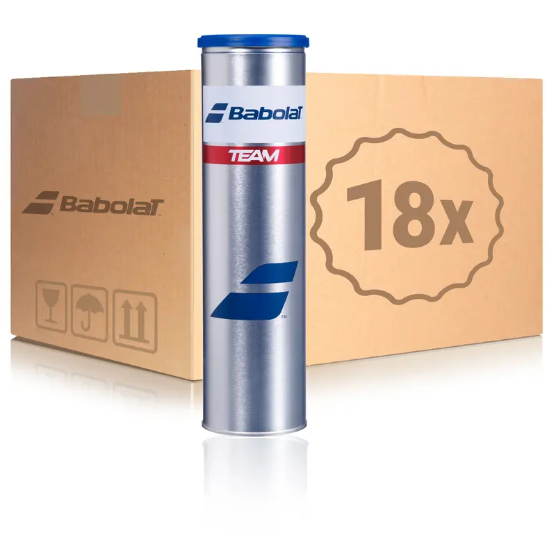 18 tubes de 4 Team En carton