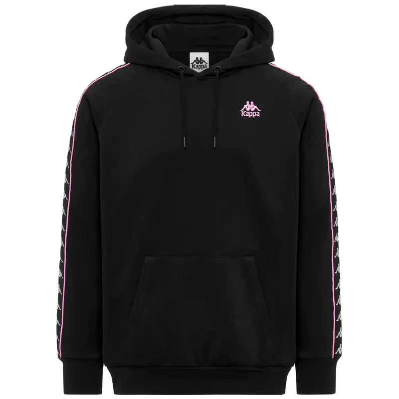 222 BANDA MADISON - Fleece - Jumper - Man - Black-Pink Prism-White