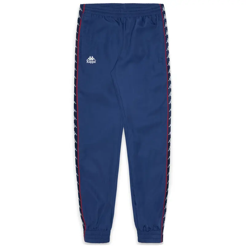222 BANDA ORFEO - Pants - Sport Trousers - Man - Blue Md Cobalt-Red Md Coral