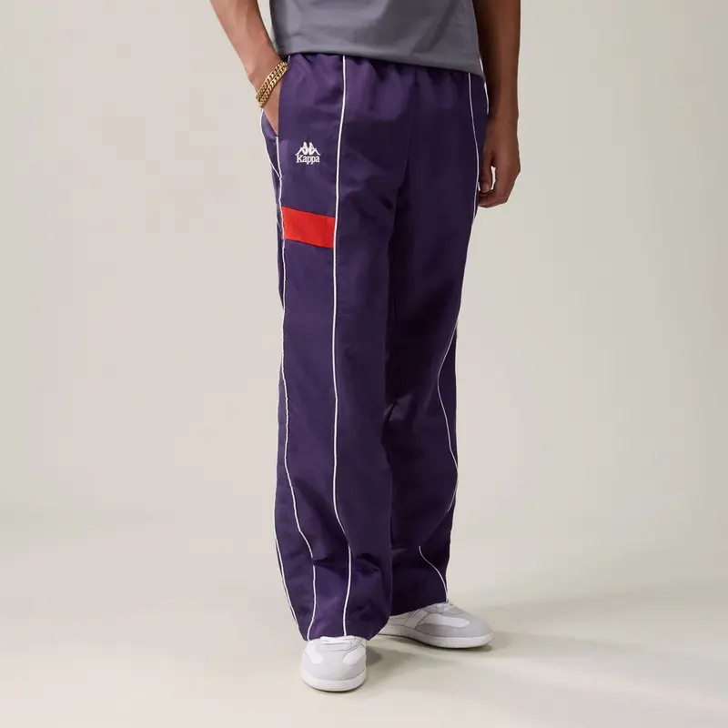 222 BANDA OSWIN - Pants - Sport Trousers - Man - Violet Anil-Red Md Coral