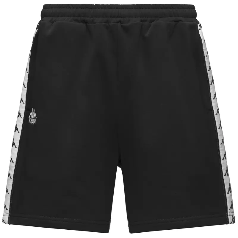 222 BANDA OVIEDO - Shorts - Sport Shorts - Man - Black-White-Black-White