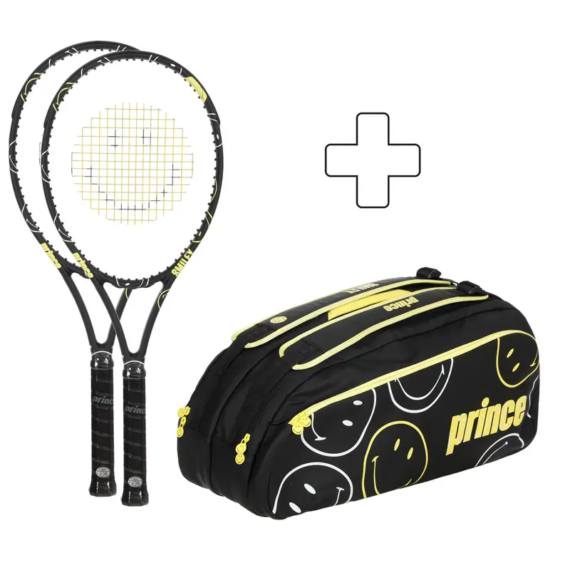 2x Beast Beast 100 (280g) Smiley Edt. + sac de tennis