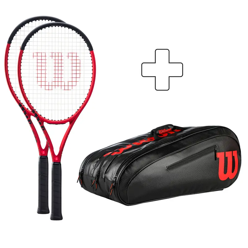 2x Clash 100  Pro V2.0 + sac de tennis