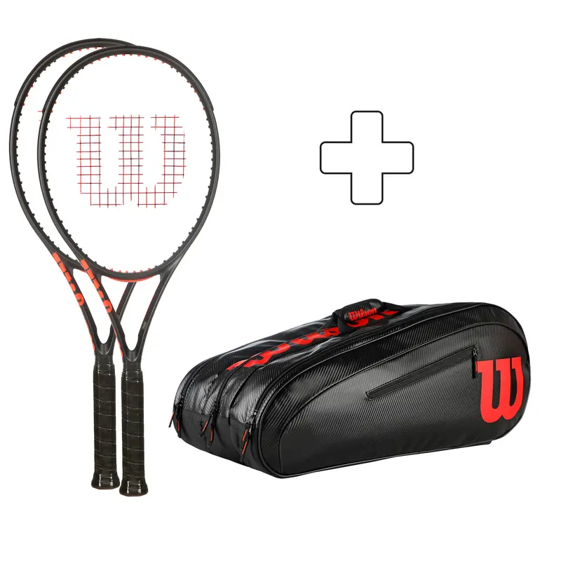 2x Clash 100 V3.0 + sac de tennis