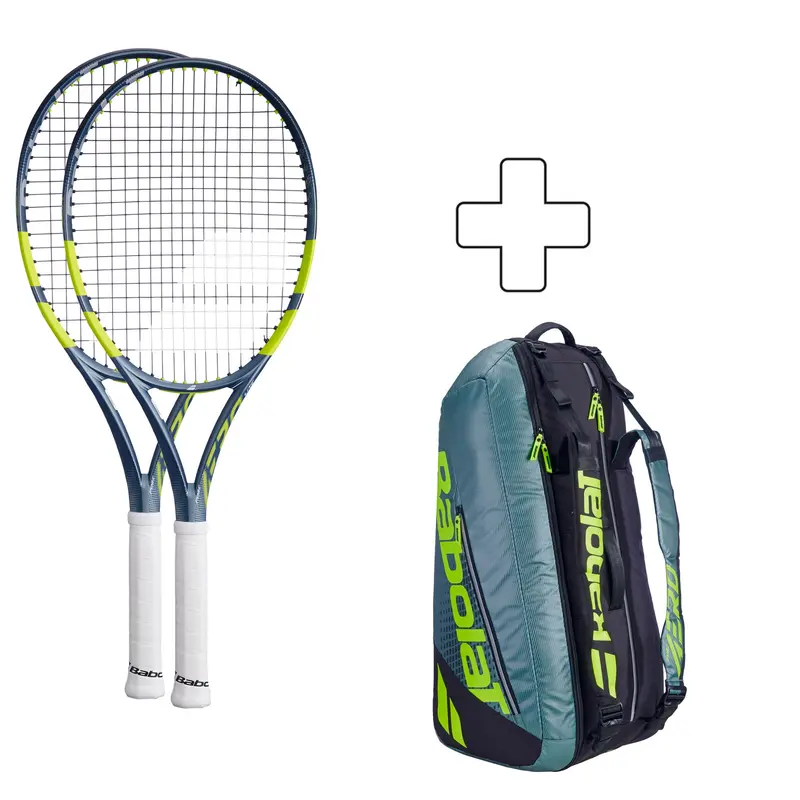 2x Pure Aero Lite + sac de tennis