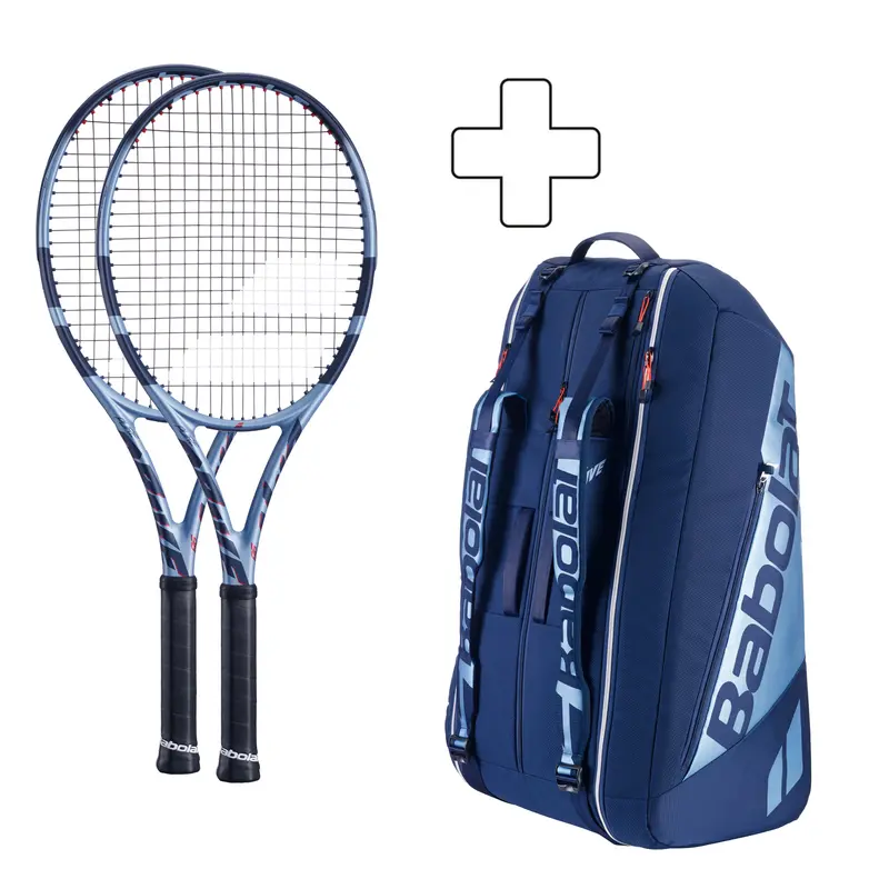 2x Pure Drive 98 + sac de tennis