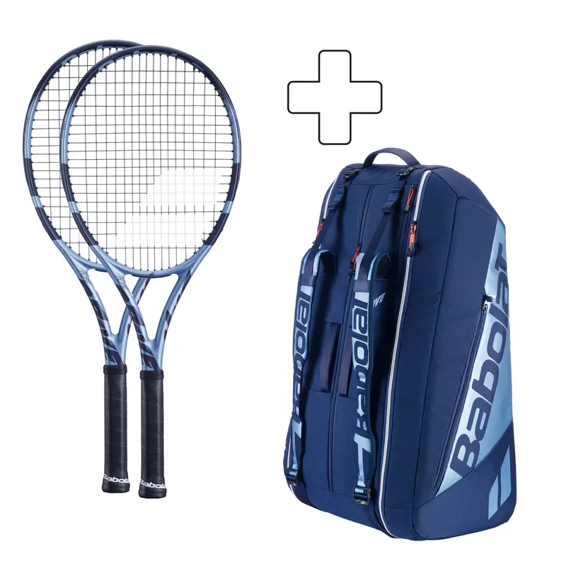 2x Pure Drive + sac de tennis