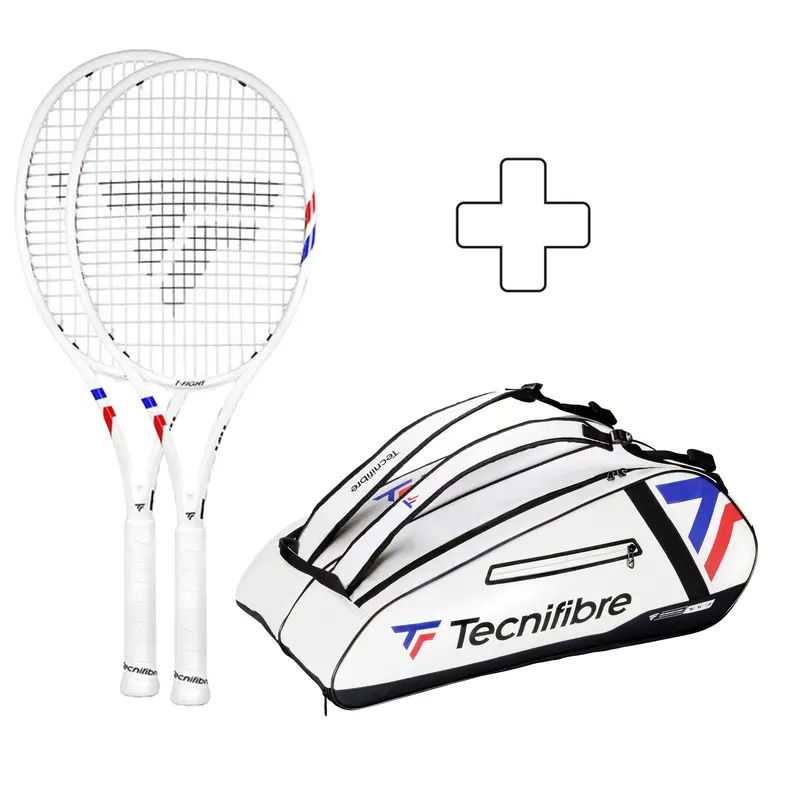 2x TFIGHT 300 + sac de tennis