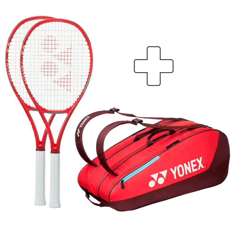 2x VCORE 98 (2026) + sac de tennis