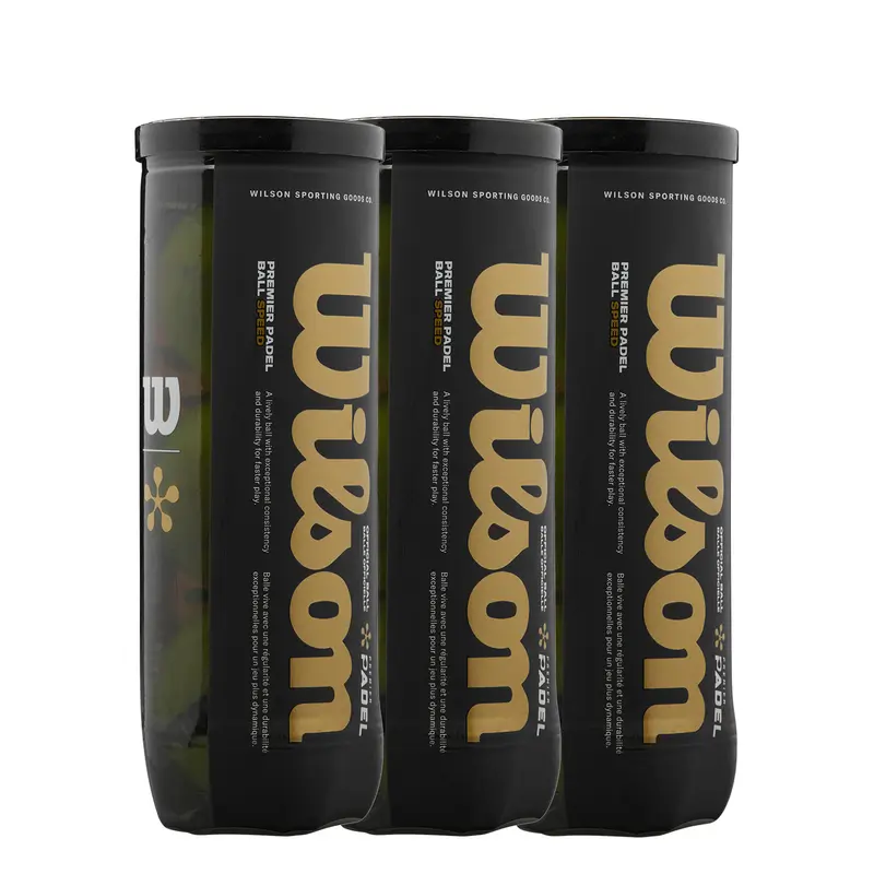 3 Tubes de 3 Premier Padel Speed X3
