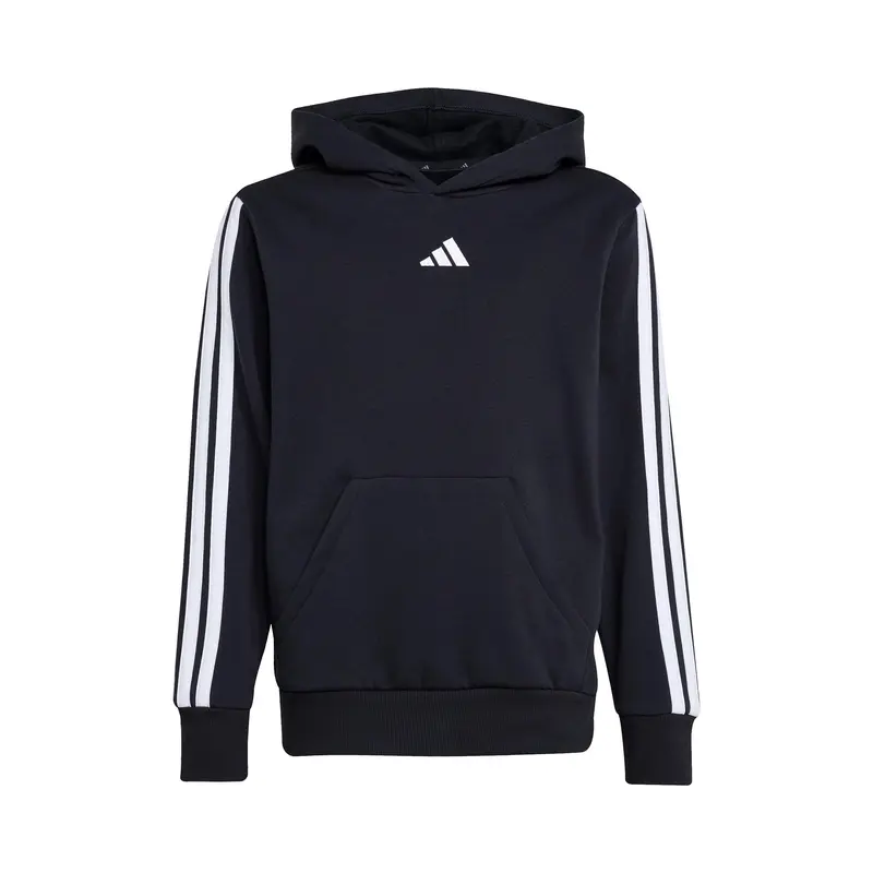 3Stripes Fleece Sweat à capuche Garçons - noir, blanc