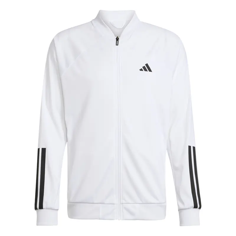 3Stripes Knit Veste de survêtement Hommes - blanc, noir