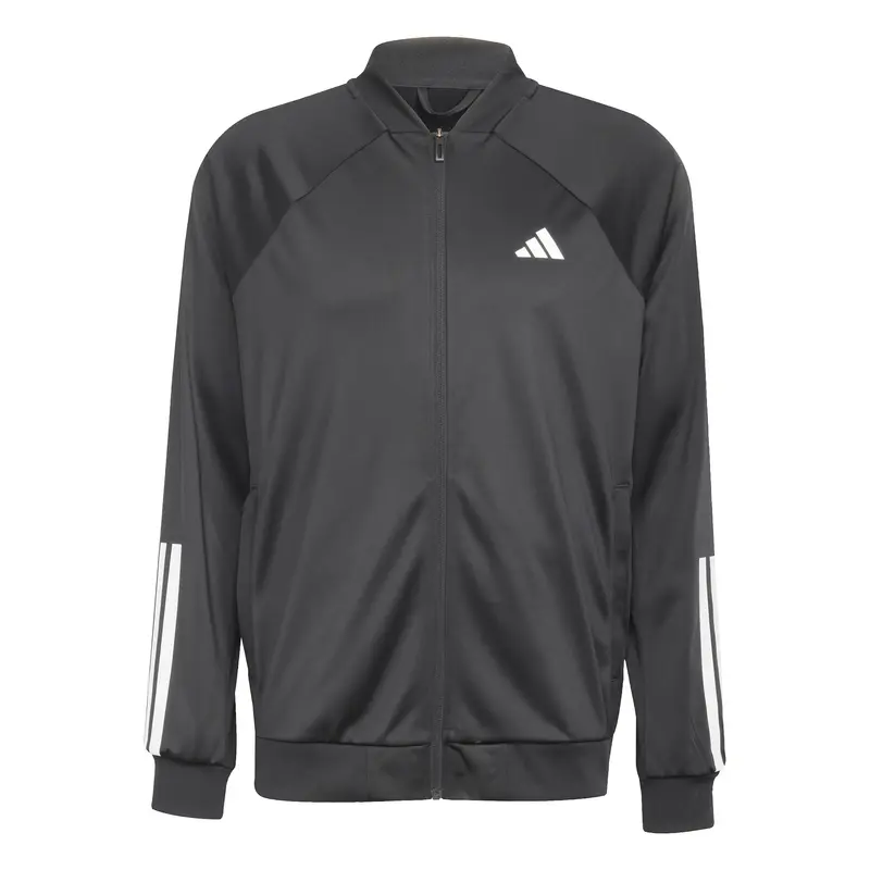 3Stripes Knit Veste de survêtement Hommes - noir, blanc