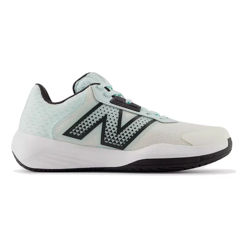 696v6 Chaussures toutes surfaces Femmes-blanc, bleu clair