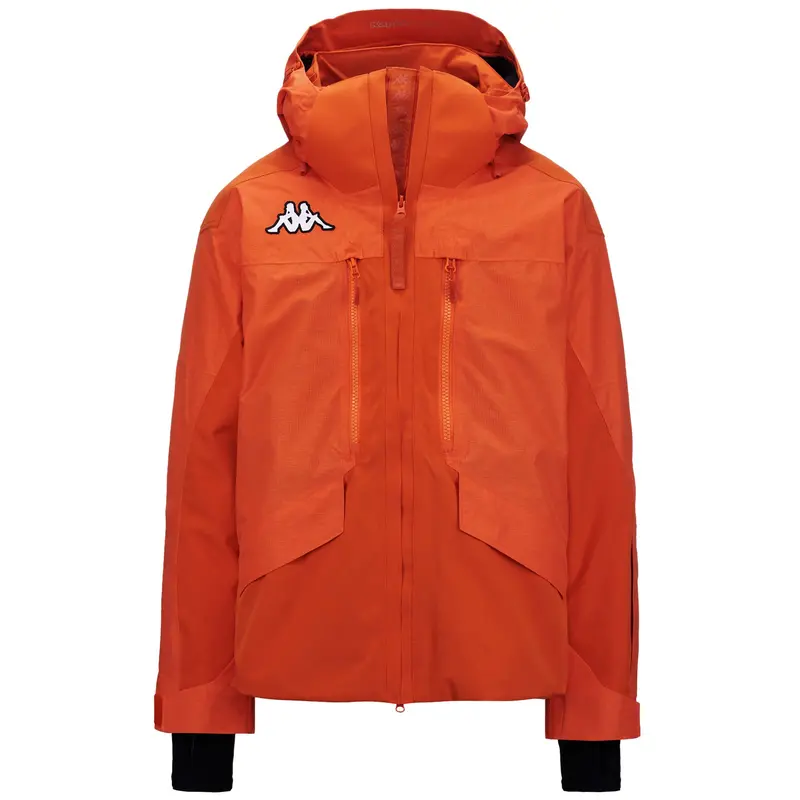 6CENTO 602FW - Jackets - Short - Man - Orange Smutty-Black