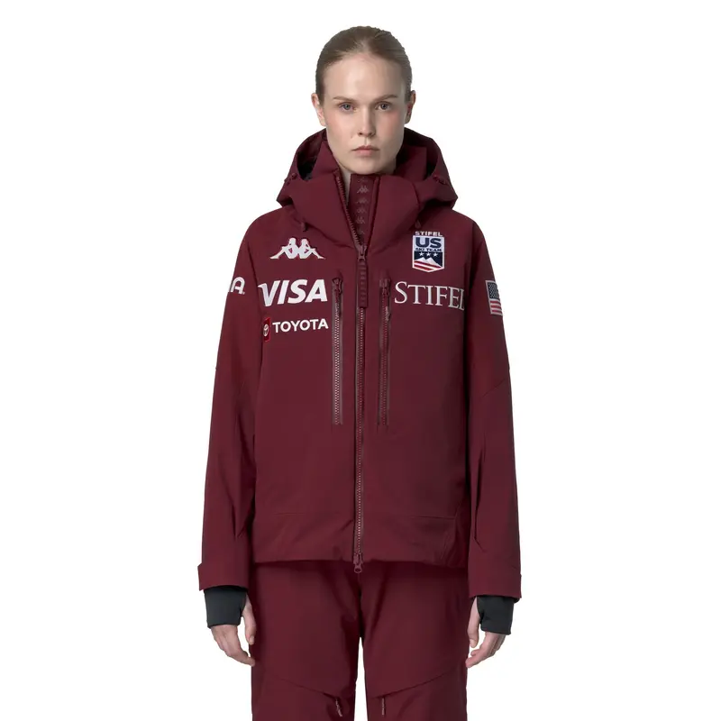 6CENTO 604C US - Jackets - Mid - Woman - Red Pomegranate