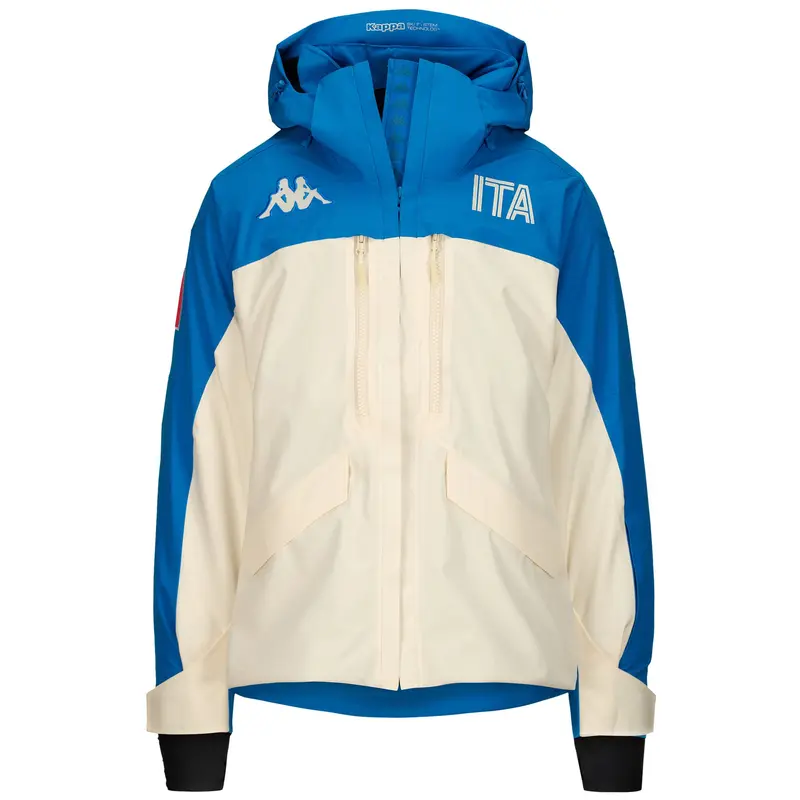 6CENTO 604FA ITA - Jackets - Mid - Woman - White Coconut-Blue Brilliant