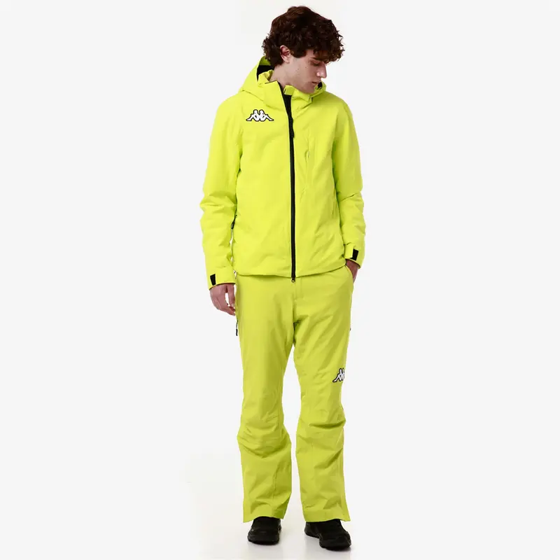 6CENTO  606 - Jackets - Mid - Man - YELLOW LIME-BLACK