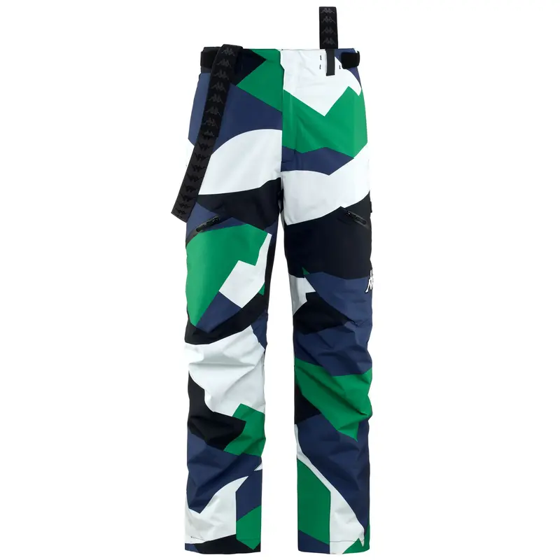 6CENTO 622P - Pants - Sport Trousers - Man - GRAPHIC BLUE DK-GREEN-BLUE FIORD-WHITE-Blue Night