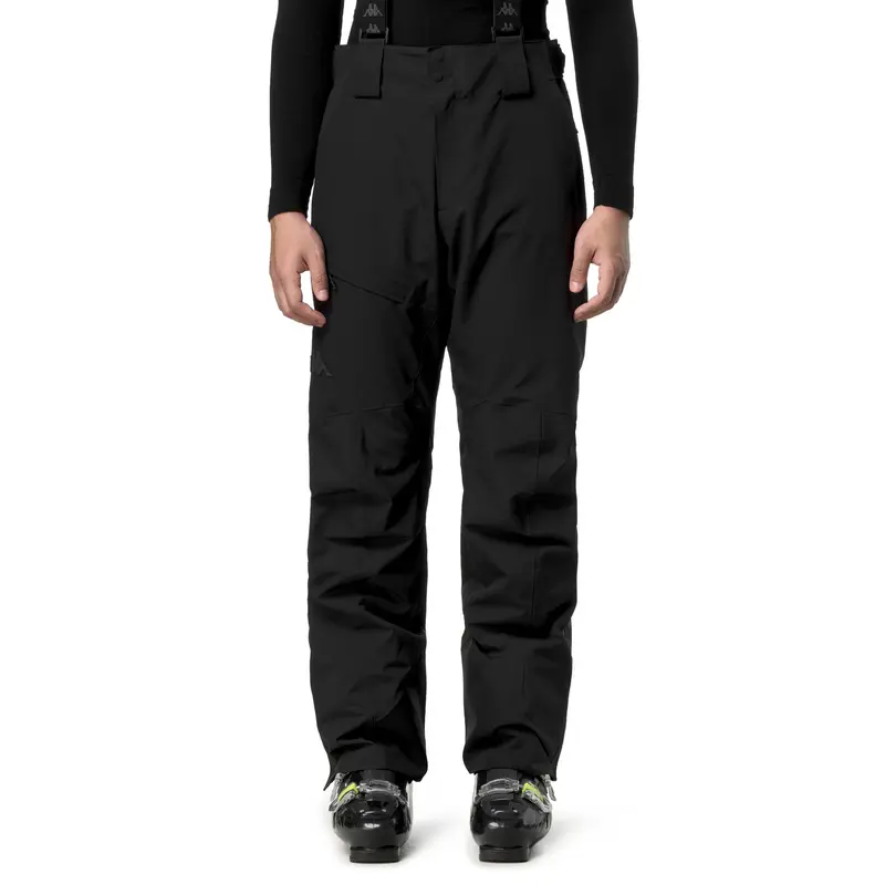 6CENTO 626 FZ - Pants - Sport Trousers - Man - Black Dk