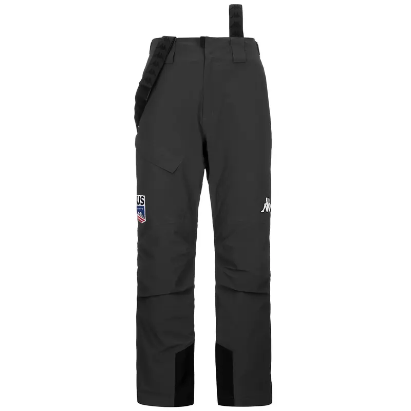 6CENTO 626A FZ US - Pants - Sport Trousers - Unisex - Grey Dk-Black