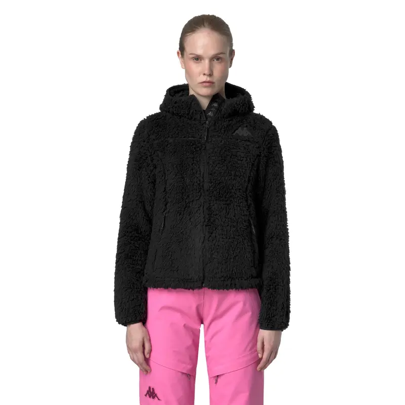 6CENTO 645C - Fleece - Jacket - Woman - Black Dk