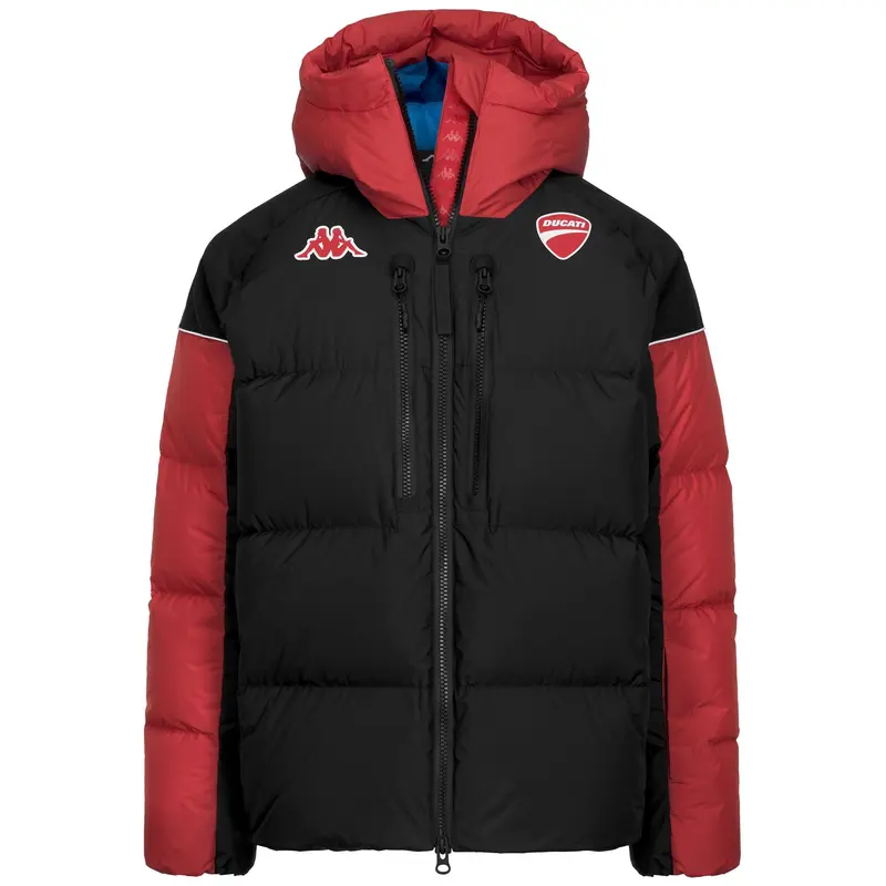 6CENTO 662C DUCATI - Jackets - Mid - Unisex - Black-RED-Grey Lt Lead