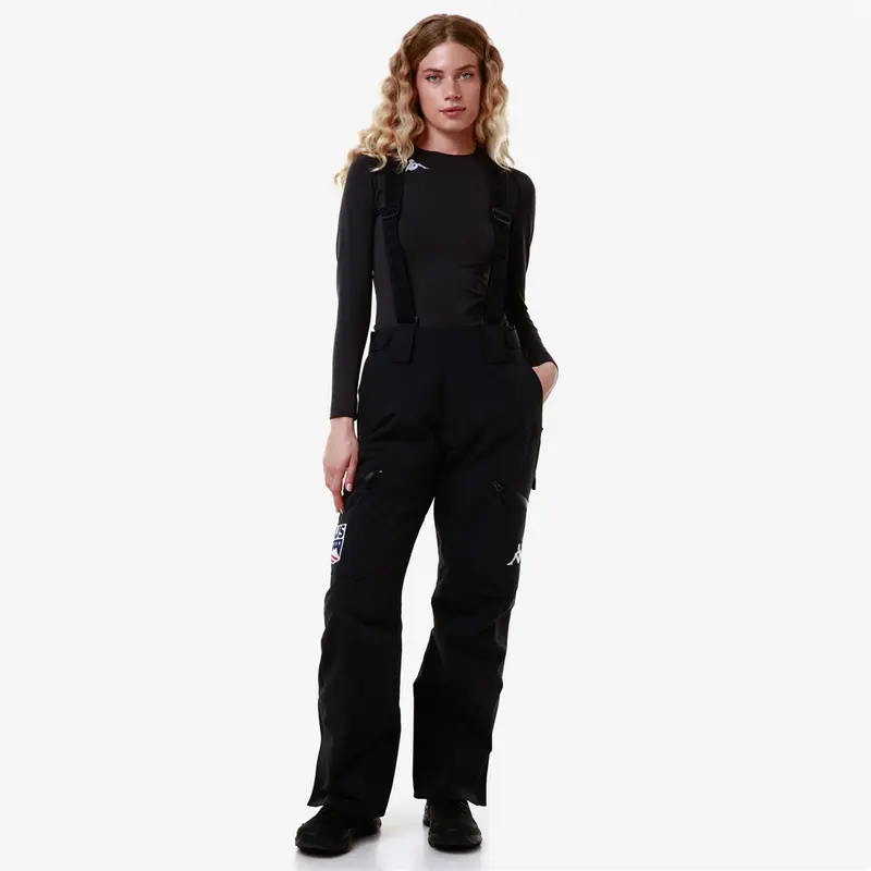 6CENTO 665 US - Pants - Sport Trousers - Woman - Blue Dk Navy