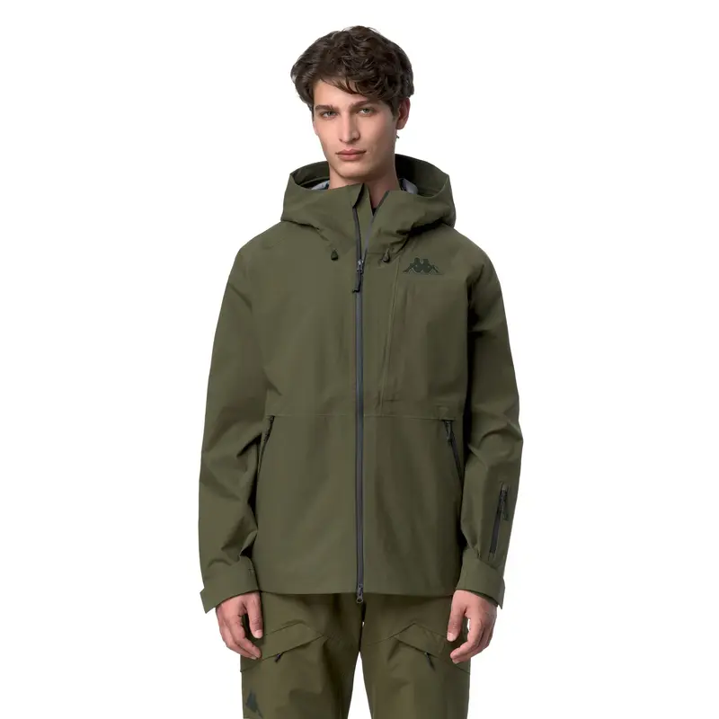 6CENTO 670 3L - Jackets - Mid - Man - Green Academia-Green Rosin