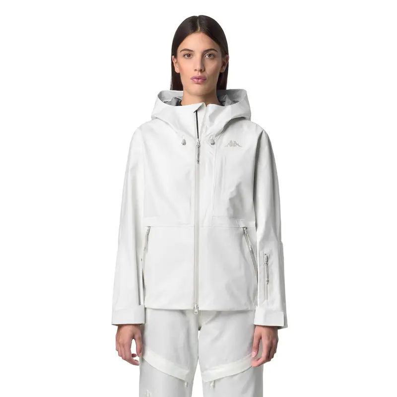 6CENTO 671 3L - Jackets - Mid - Woman - White Coconut-Beige Stone