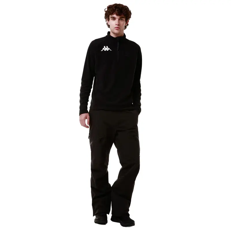 6CENTO 687B - Fleece - Jumper - Unisex - Black