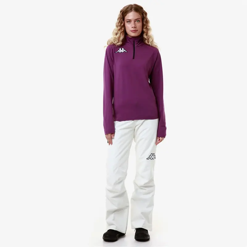 6CENTO 687BK - Fleece - Jumper - Unisex - Violet Purple Sunset-Black