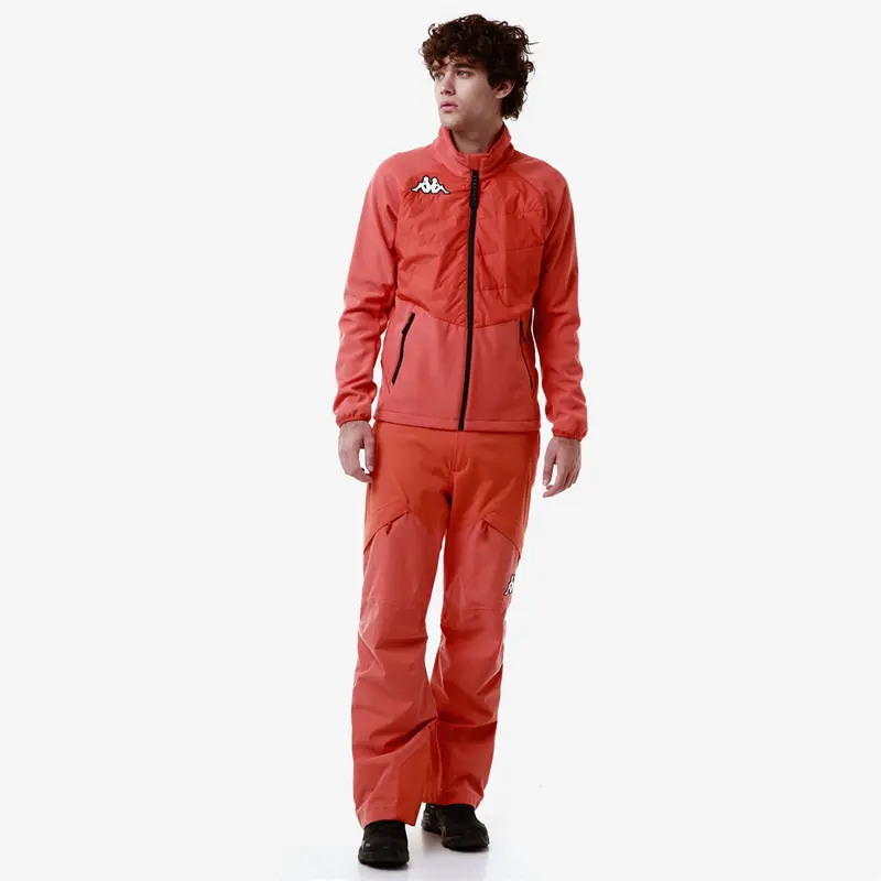 6CENTO 698 - Jackets - Short - Unisex - Orange Smutty-Black