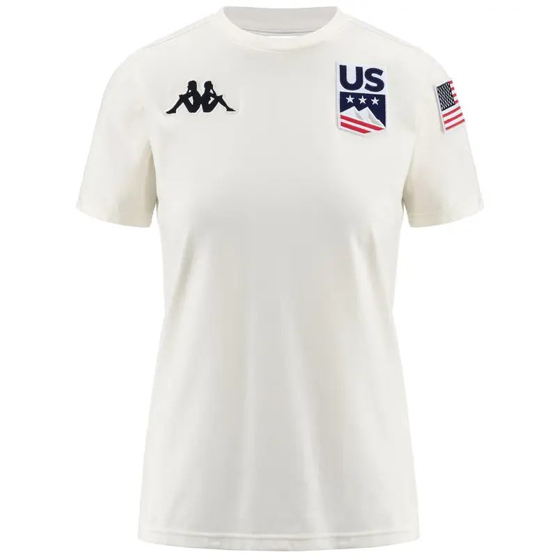6CENTO WAYBA2 US - T-Shirts & Top - T-Shirt - Woman - White Egret