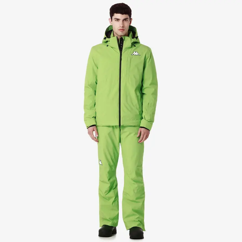 8CENTO 806 - Jackets - Mid - Man - Green Glowing-Black