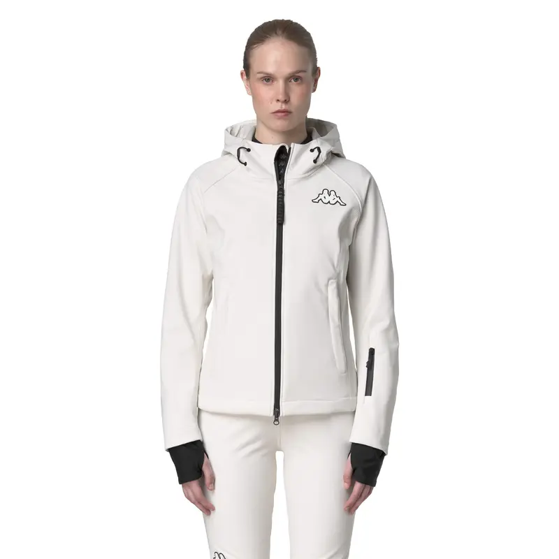 8CENTO 850 - Jackets - Mid - Woman - White Coconut-Black