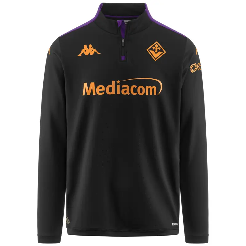 ABLAS PRO 8 FIORENTINA - Fleece - Jumper - Man - Black-Violet Indigo Sponsor