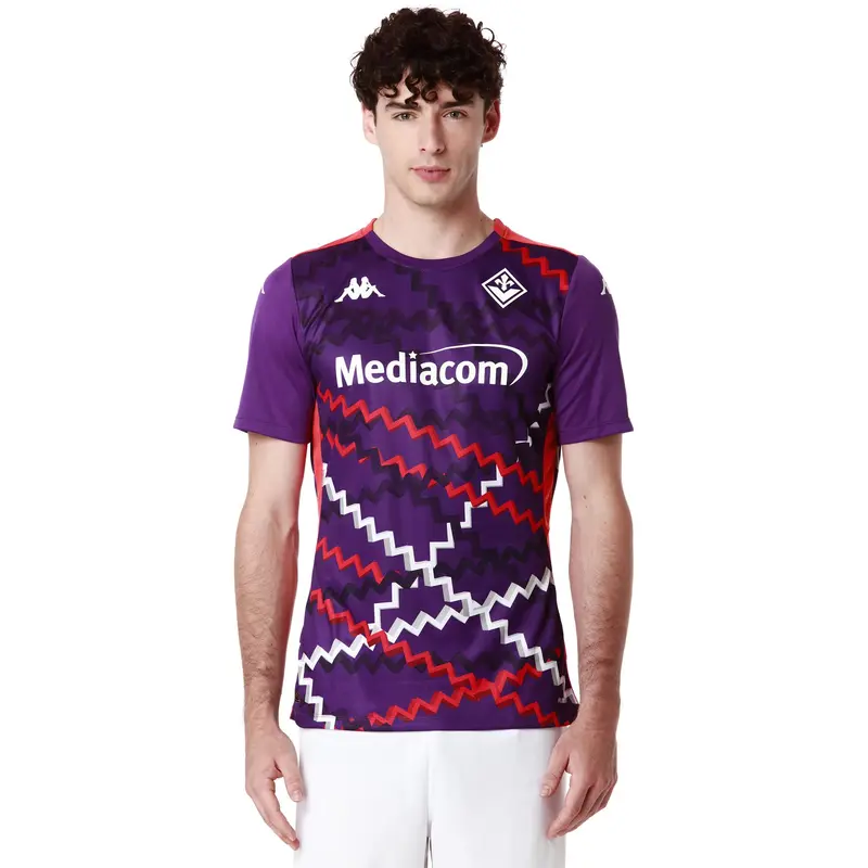 ABOUPRE PRO 8 FIORENTINA - Active Jerseys - Shirt - Man - Violet Indigo-Red