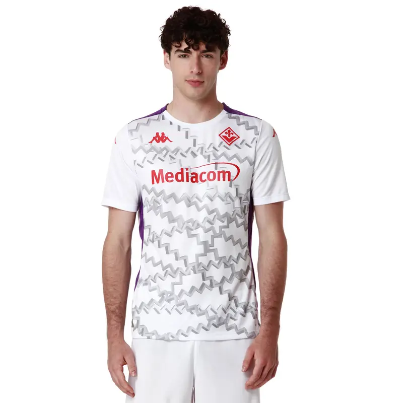 ABOUPRE PRO 8 FIORENTINA - Active Jerseys - Shirt - Man - White-Violet Indigo