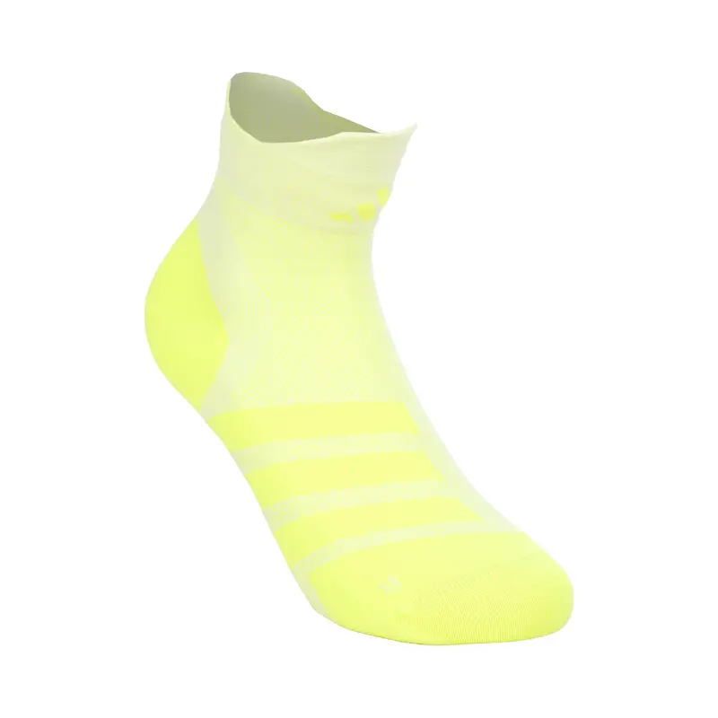 Adizero Chaussettes de running Unisex-jaunes fluo