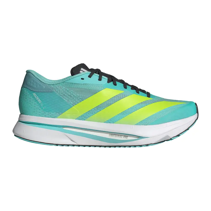 adizero SL 2 Chaussure de running sans stabilisateurs Hommes - menthe, jaunes fluo