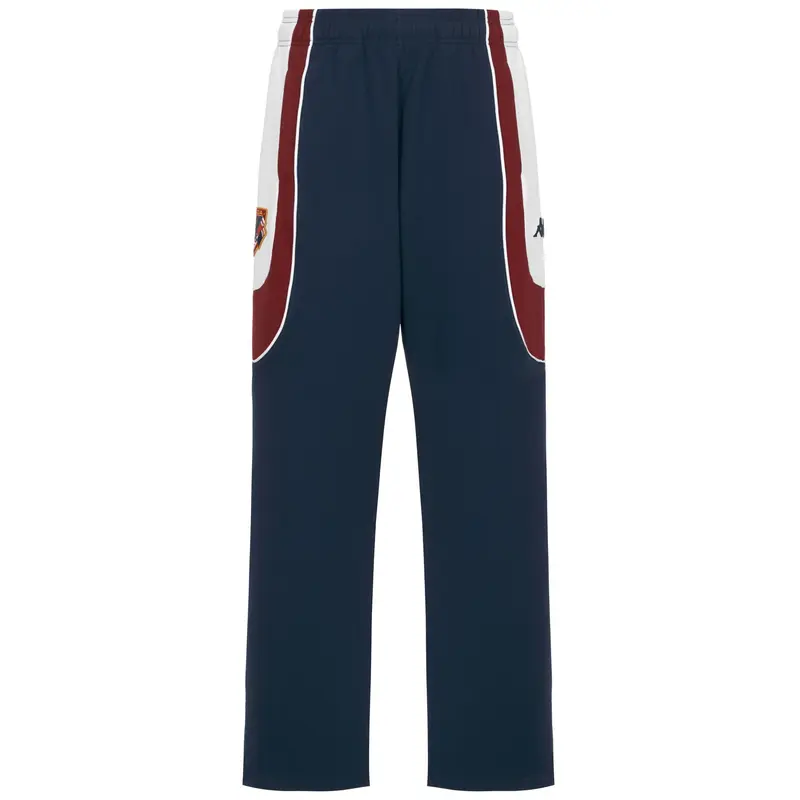 AEGIS GENOA - Pants - Sport Trousers - Man - Blue Majolica-Red Dk Dahlia-White