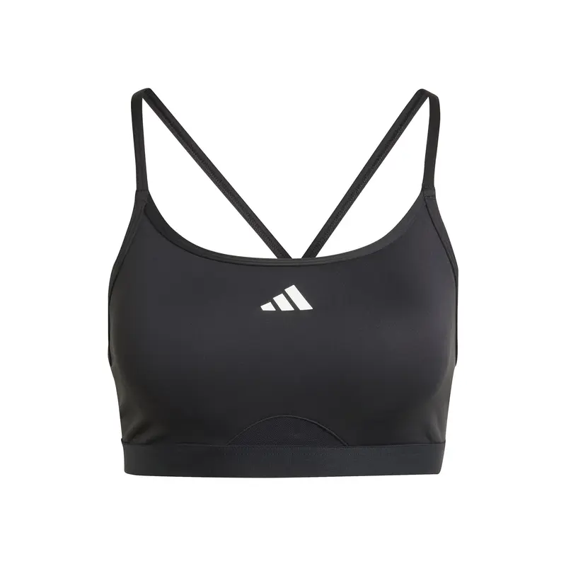 Aeroreact Training 3Stripes Soutien-gorge sport Femmes - noir