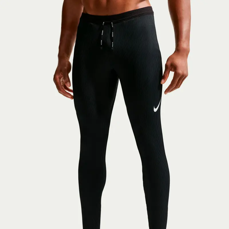 AeroSwift Collant de course Hommes - noir, blanc