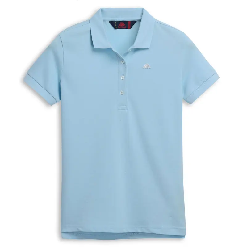 ALIETA - La Polo Robe Di Kappa - Polo - Woman - Azure Limpid Sky-Grey Silver