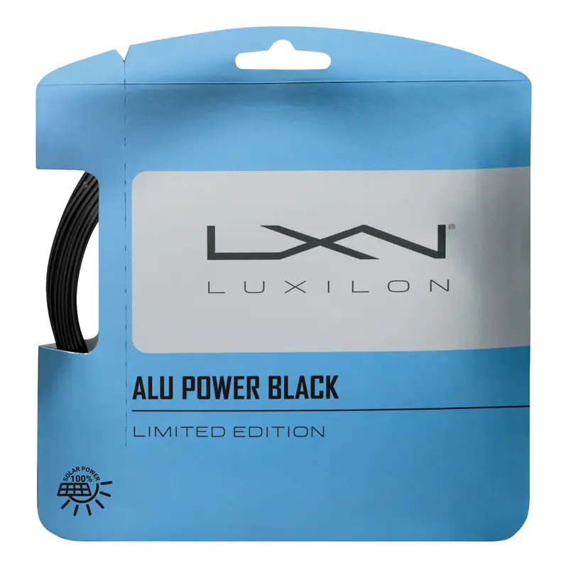 Alu Power Black Ltd Cordage En Garniture 12,2m-Noir