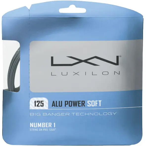 Alu Power Soft Cordage En Garniture 12,2m-Argent